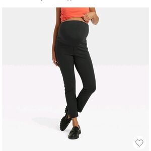 Maternity black pants XXL